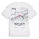 Bezirk Lebern karta t-shirt