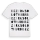 Bezirk Solothurn ordlek t-shirt