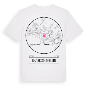 Bezirk Solothurn t-shirt – ekologisk bomull t-shirt från Pinshirt