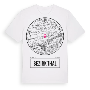 Bezirk Thal t-shirt – ekologisk bomull t-shirt från Pinshirt