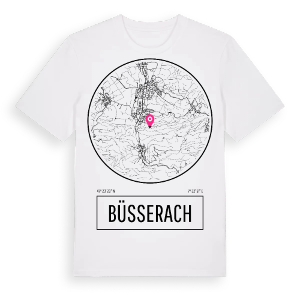 Büsserach t-shirt – ekologisk bomull t-shirt från Pinshirt