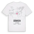 Däniken karta t-shirt