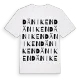 Däniken ordlek t-shirt
