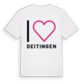 Jag älskar Deitingen t-shirt stort tryck