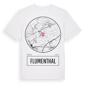 Flumenthal t-shirt – ekologisk bomull t-shirt från Pinshirt