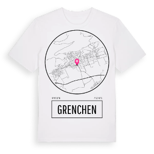 Grenchen t-shirt – ekologisk bomull t-shirt från Pinshirt