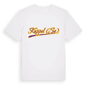 Kappel (SO) baseball t-shirt – ekologisk bomull t-shirt från Pinshirt