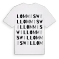 Lommiswil ordlek t-shirt