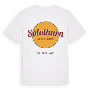 Solothurn cirkel t-shirt – ekologisk bomull t-shirt från Pinshirt
