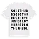 Solothurn ordlek t-shirt