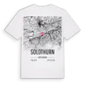 Solothurn karta t-shirt