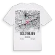 Solothurn karta t-shirt