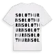 Solothurn ordlek t-shirt
