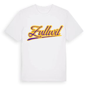 Zullwil baseball t-shirt – ekologisk bomull t-shirt från Pinshirt