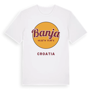 Banja cirkel t-shirt – ekologisk bomull t-shirt från Pinshirt