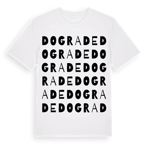 Dograde ordlek t-shirt – ekologisk bomull t-shirt från Pinshirt