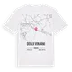 Donji Vinjani karta t-shirt