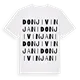 Donji Vinjani ordlek t-shirt