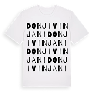 Donji Vinjani ordlek t-shirt – ekologisk bomull t-shirt från Pinshirt