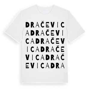 Dračevica ordlek t-shirt – ekologisk bomull t-shirt från Pinshirt