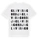 Glavina Gornja ordlek t-shirt