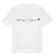 Gornji Vinjani hjärta t-shirt