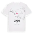 Gradac karta t-shirt