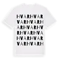 Hvar ordlek t-shirt