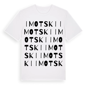 Imotski ordlek t-shirt – ekologisk bomull t-shirt från Pinshirt