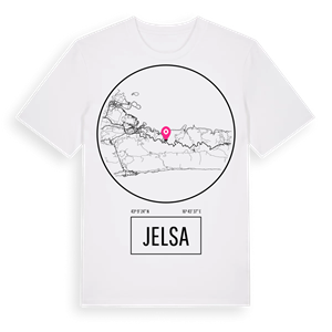 Jelsa t-shirt – ekologisk bomull t-shirt från Pinshirt