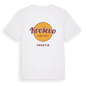 Kreševo cirkel t-shirt – ekologisk bomull t-shirt från Pinshirt
