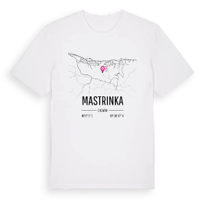 Mastrinka karta t-shirt – ekologisk bomull t-shirt från Pinshirt