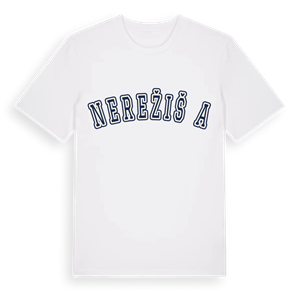 Nerežišća college t-shirt – ekologisk bomull t-shirt från Pinshirt