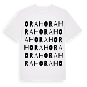 Orah ordlek t-shirt – ekologisk bomull t-shirt från Pinshirt