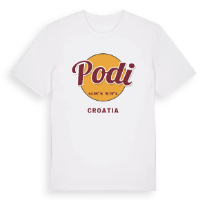 Podi cirkel t-shirt – ekologisk bomull t-shirt från Pinshirt