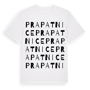 Prapatnice ordlek t-shirt – ekologisk bomull t-shirt från Pinshirt