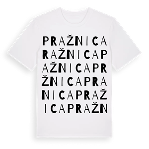 Pražnica ordlek t-shirt – ekologisk bomull t-shirt från Pinshirt