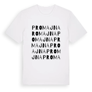 Promajna ordlek t-shirt – ekologisk bomull t-shirt från Pinshirt