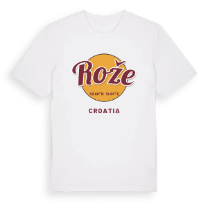 Rože cirkel t-shirt – ekologisk bomull t-shirt från Pinshirt
