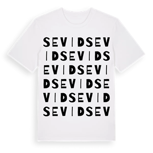 Sevid ordlek t-shirt – ekologisk bomull t-shirt från Pinshirt