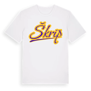 Škrip baseball t-shirt – ekologisk bomull t-shirt från Pinshirt