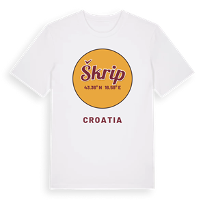 Škrip cirkel t-shirt – ekologisk bomull t-shirt från Pinshirt