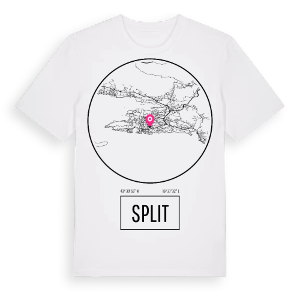 Split t-shirt – ekologisk bomull t-shirt från Pinshirt
