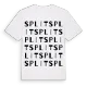 Split ordlek t-shirt