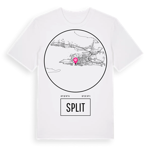 Split t-shirt – ekologisk bomull t-shirt från Pinshirt