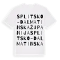Splitsko-dalmatinska županija ordlek t-shirt