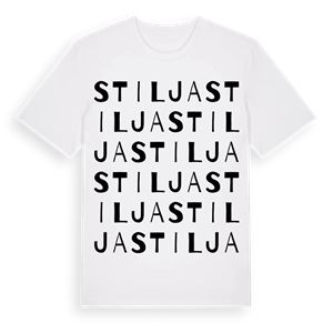 Stilja ordlek t-shirt – ekologisk bomull t-shirt från Pinshirt