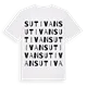 Sutivan ordlek t-shirt
