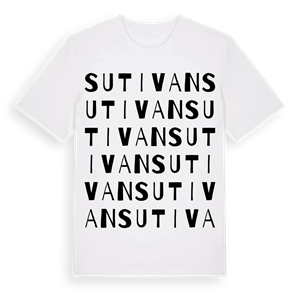 Sutivan ordlek t-shirt – ekologisk bomull t-shirt från Pinshirt