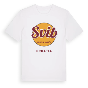 Svib cirkel t-shirt – ekologisk bomull t-shirt från Pinshirt